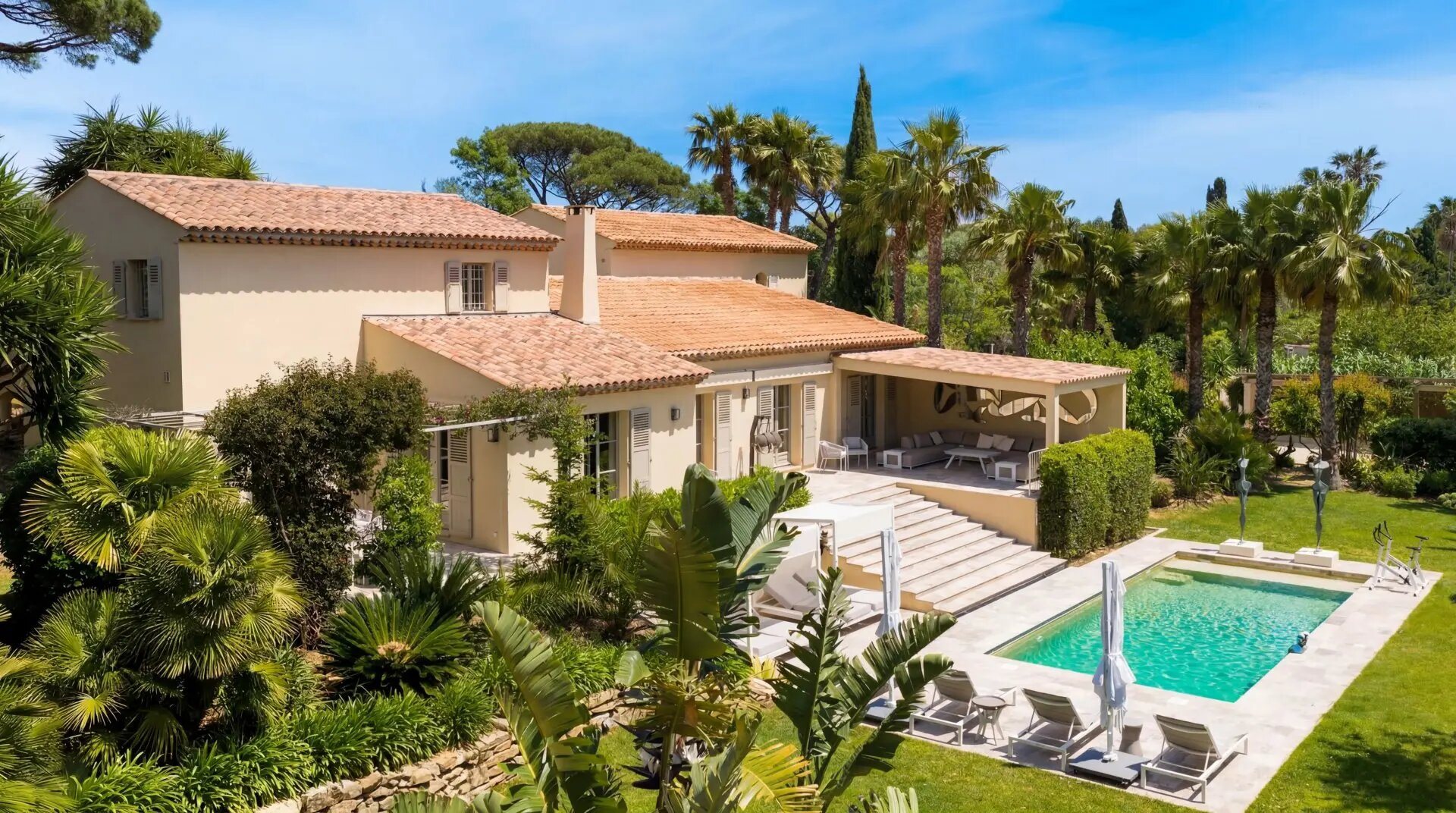 Maison à louer, 520m², Saint-Tropez