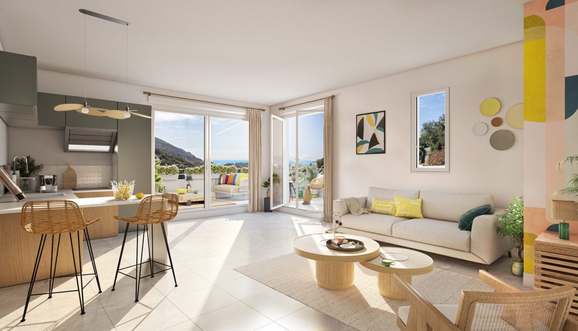 Appartement à vendre, 66m², Menton