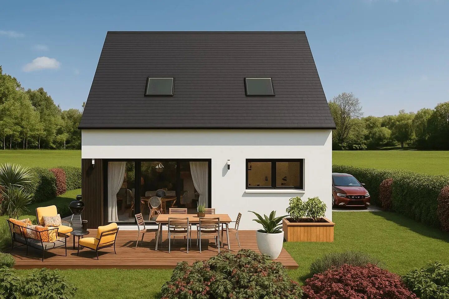 Maison à vendre, 90m², Landudec