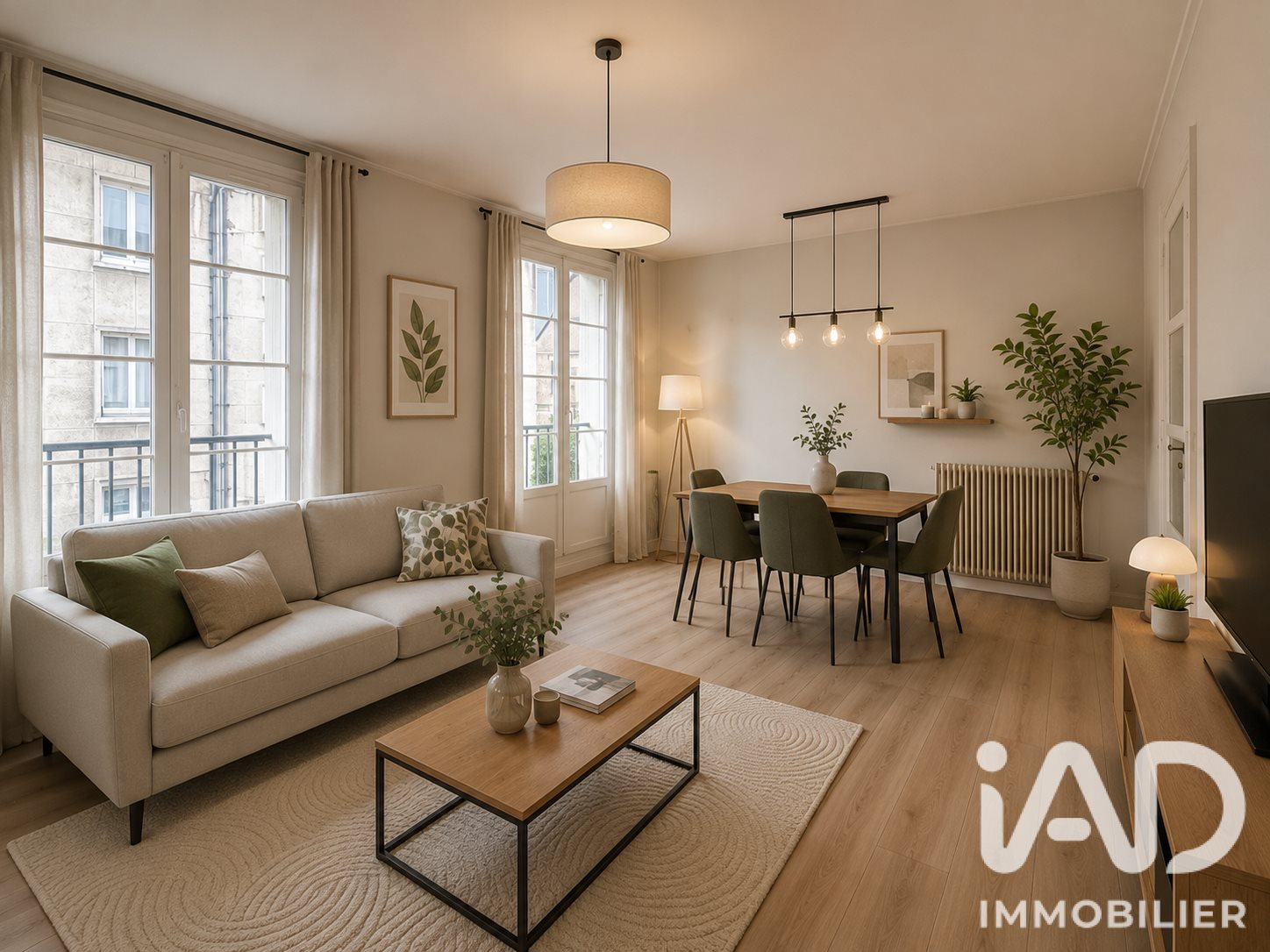 Appartement à vendre, 57m², Pont-l'Evêque