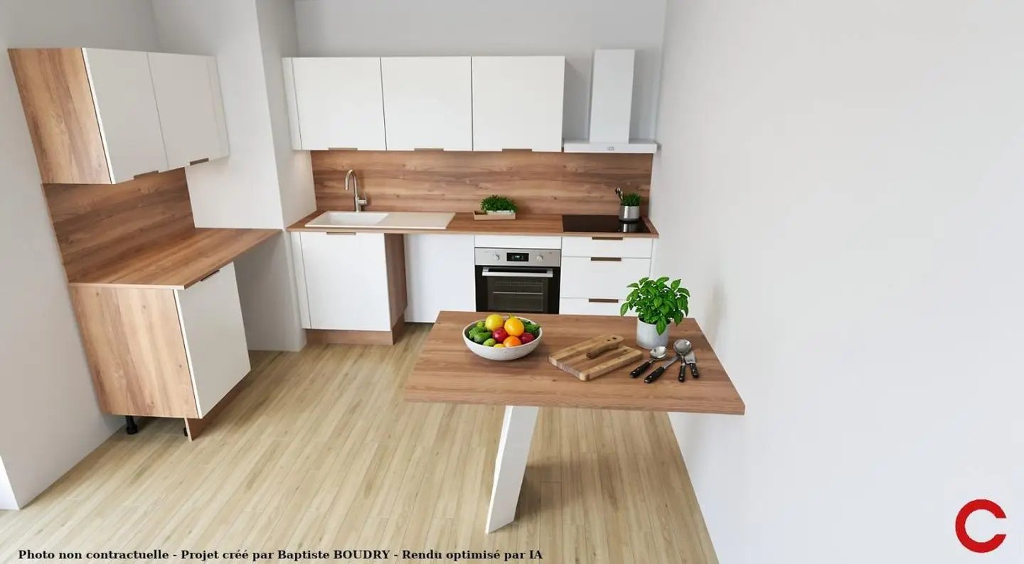 Appartement à louer, 48m², Wambrechies