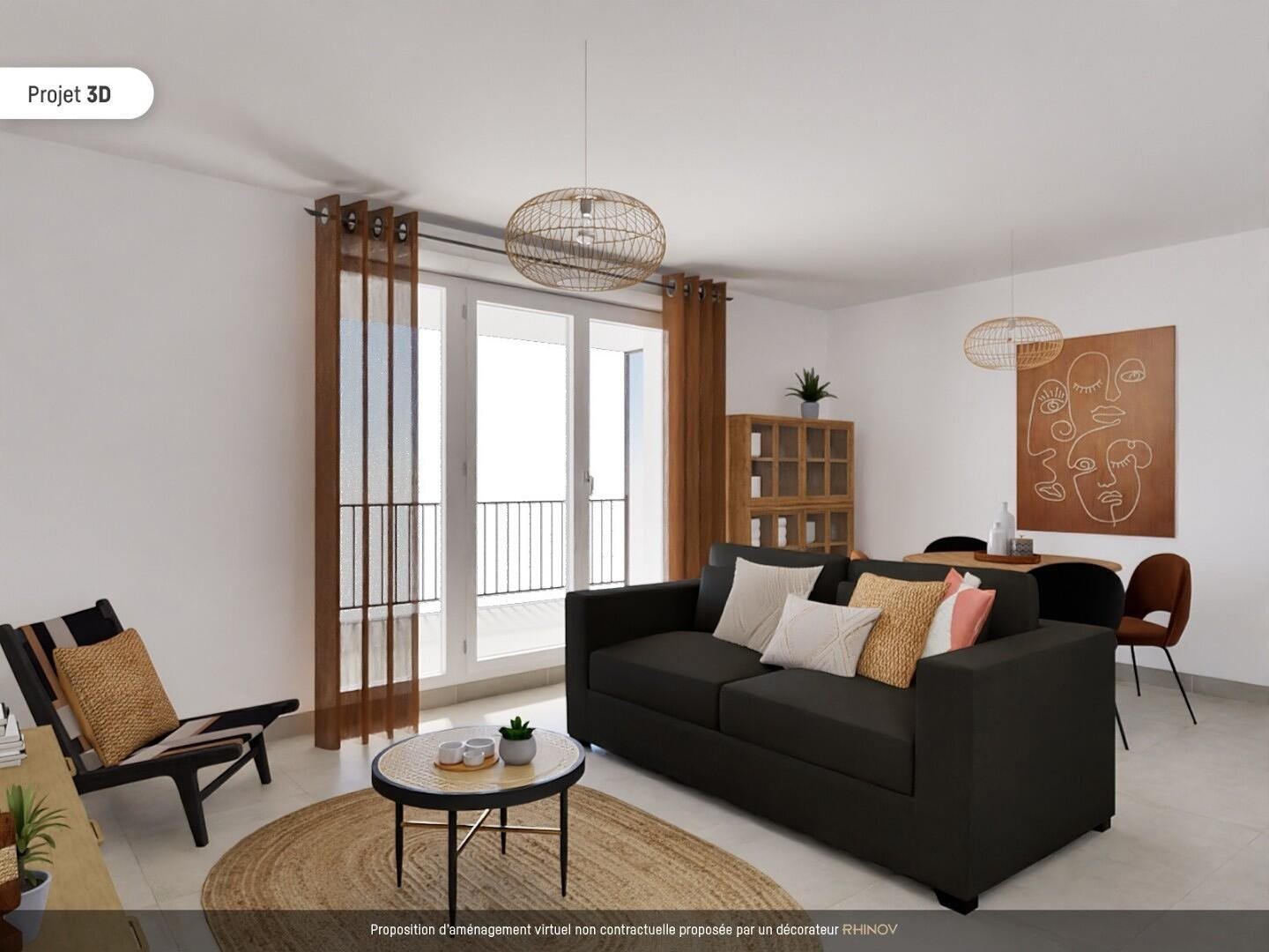 Appartement à louer, 59m², Marseille 8ème