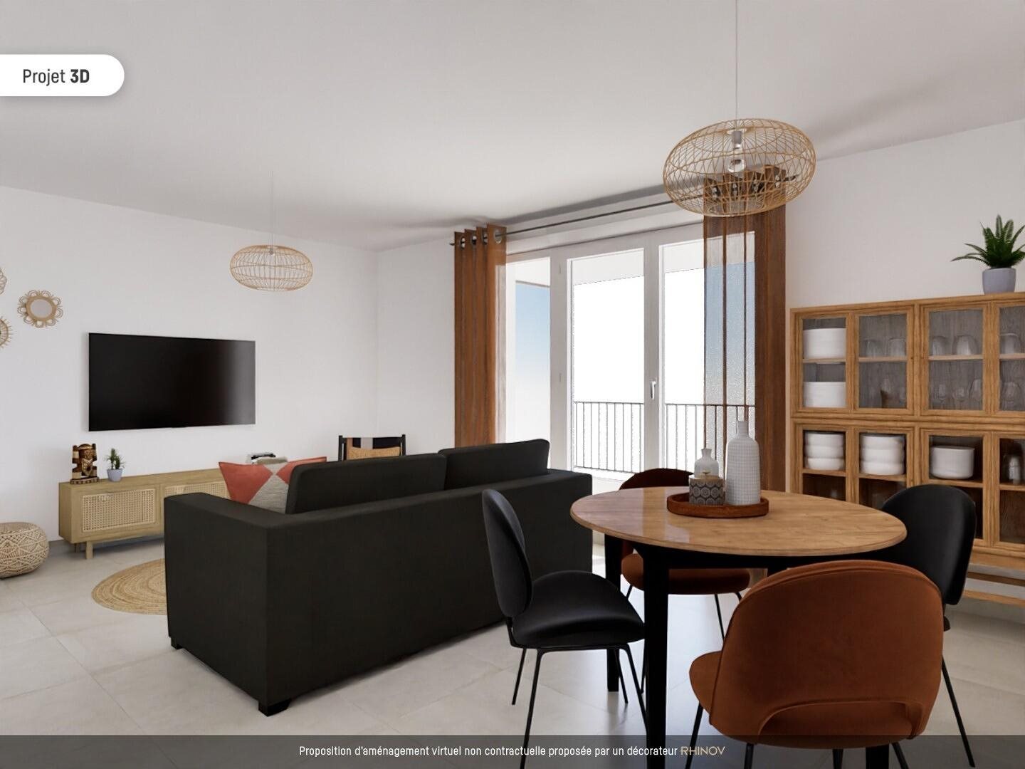 Appartement à louer, 59m², Marseille 8ème