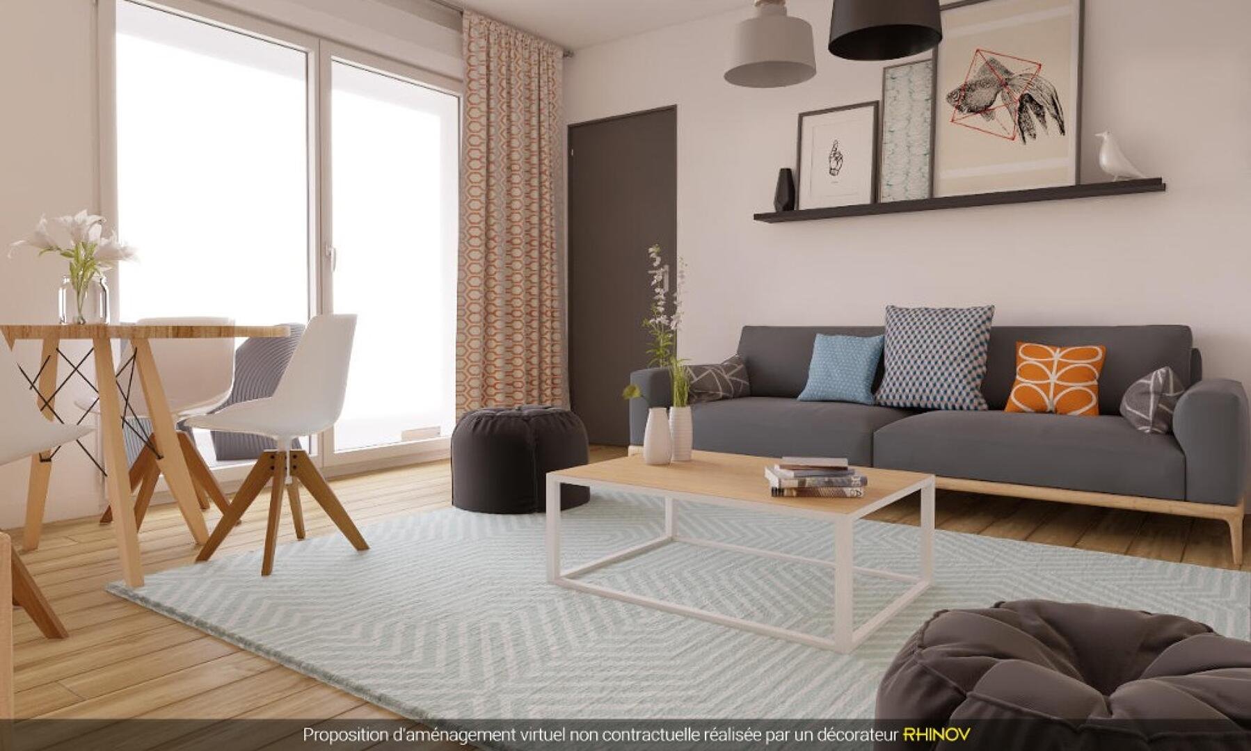 Appartement à louer, 62m², Massy