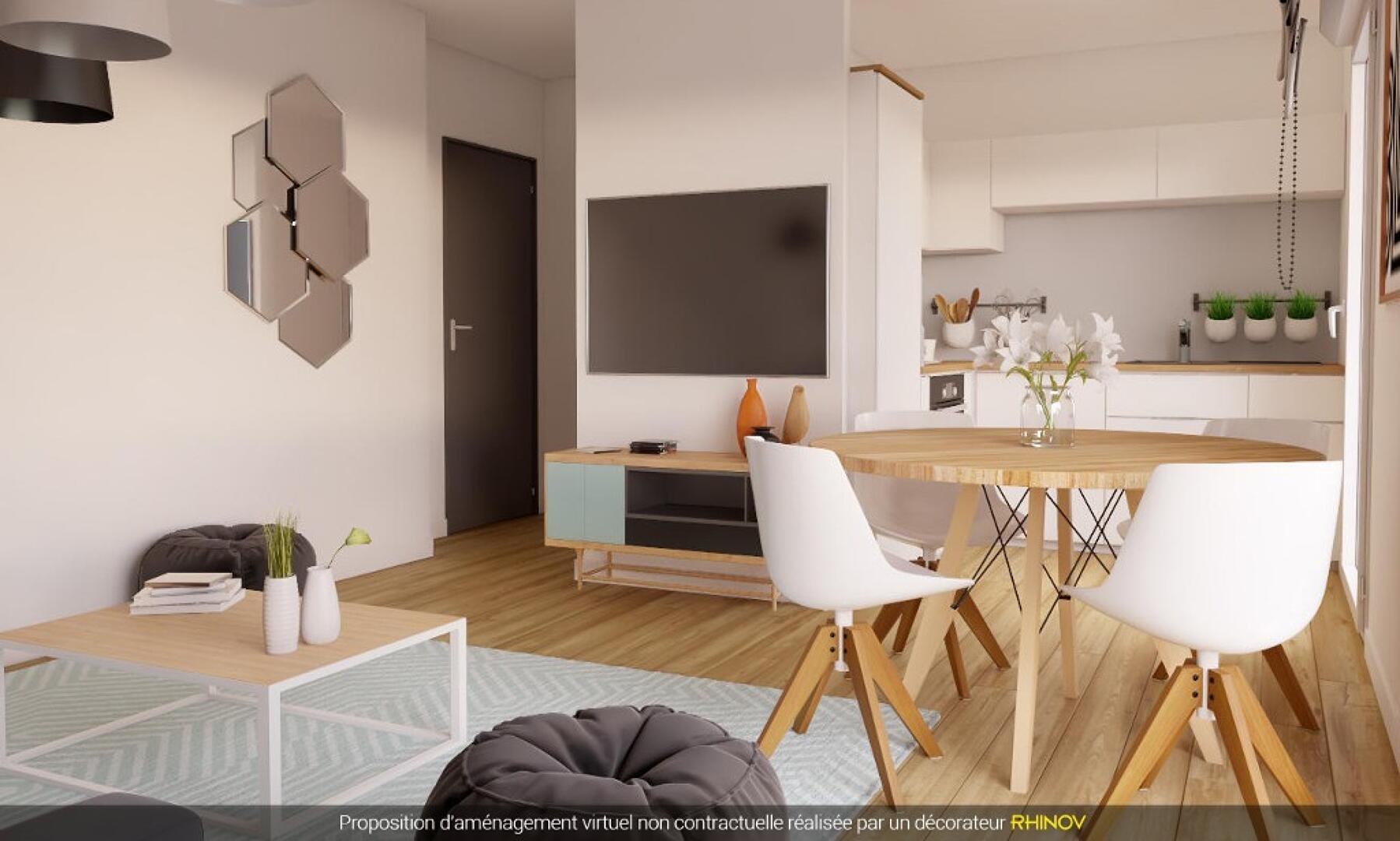 Appartement à louer, 62m², Massy