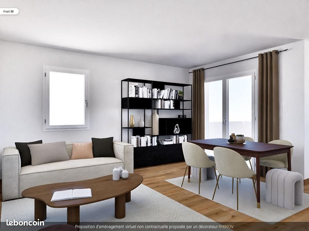 Appartement à vendre, 63m², L'Isle-d'Abeau
