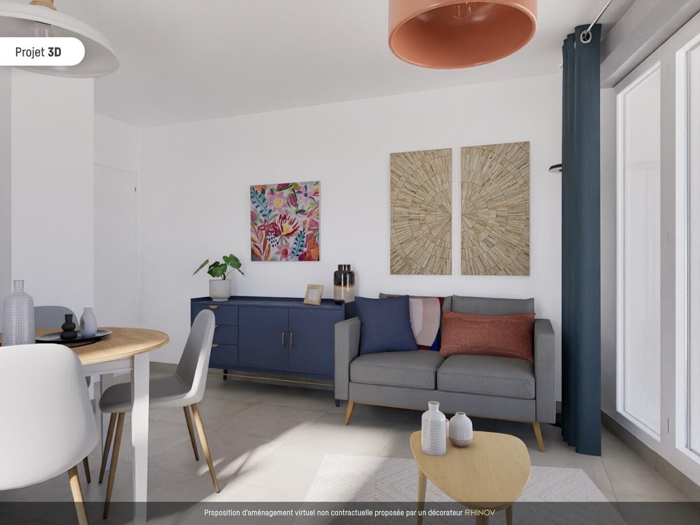 Appartement à louer, 54m², Marseille 8ème