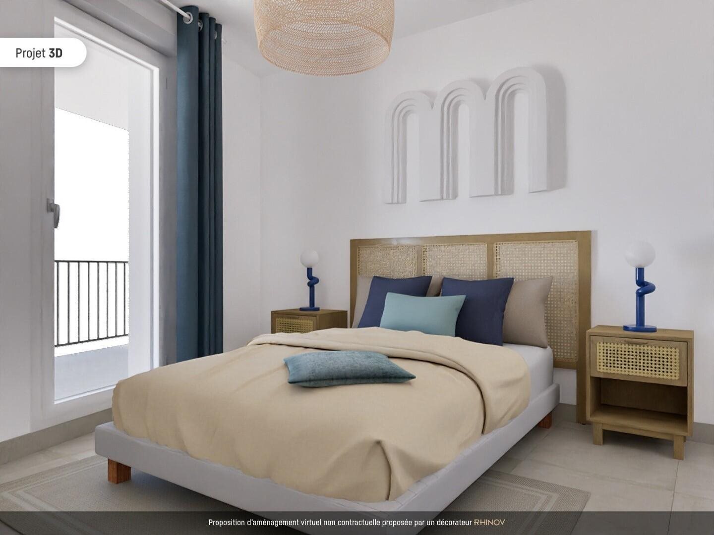 Appartement à louer, 54m², Marseille 8ème