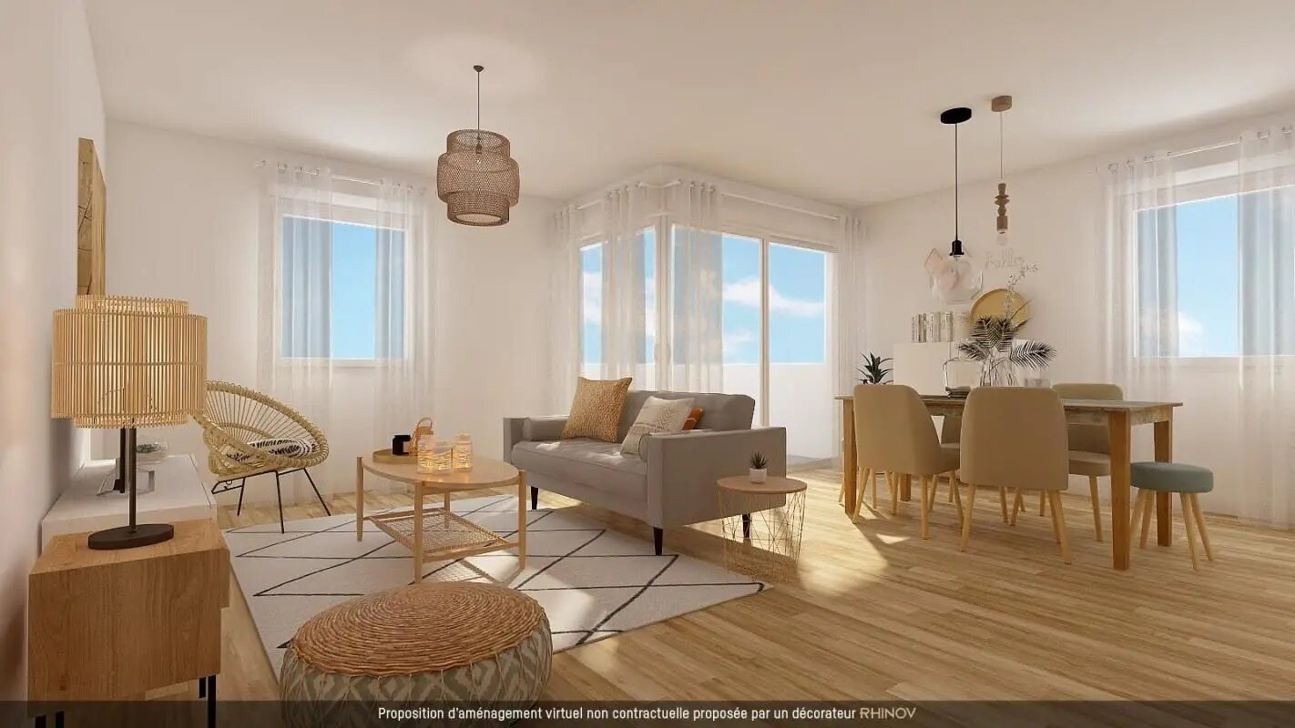 Appartement à louer, 67m², Chessy