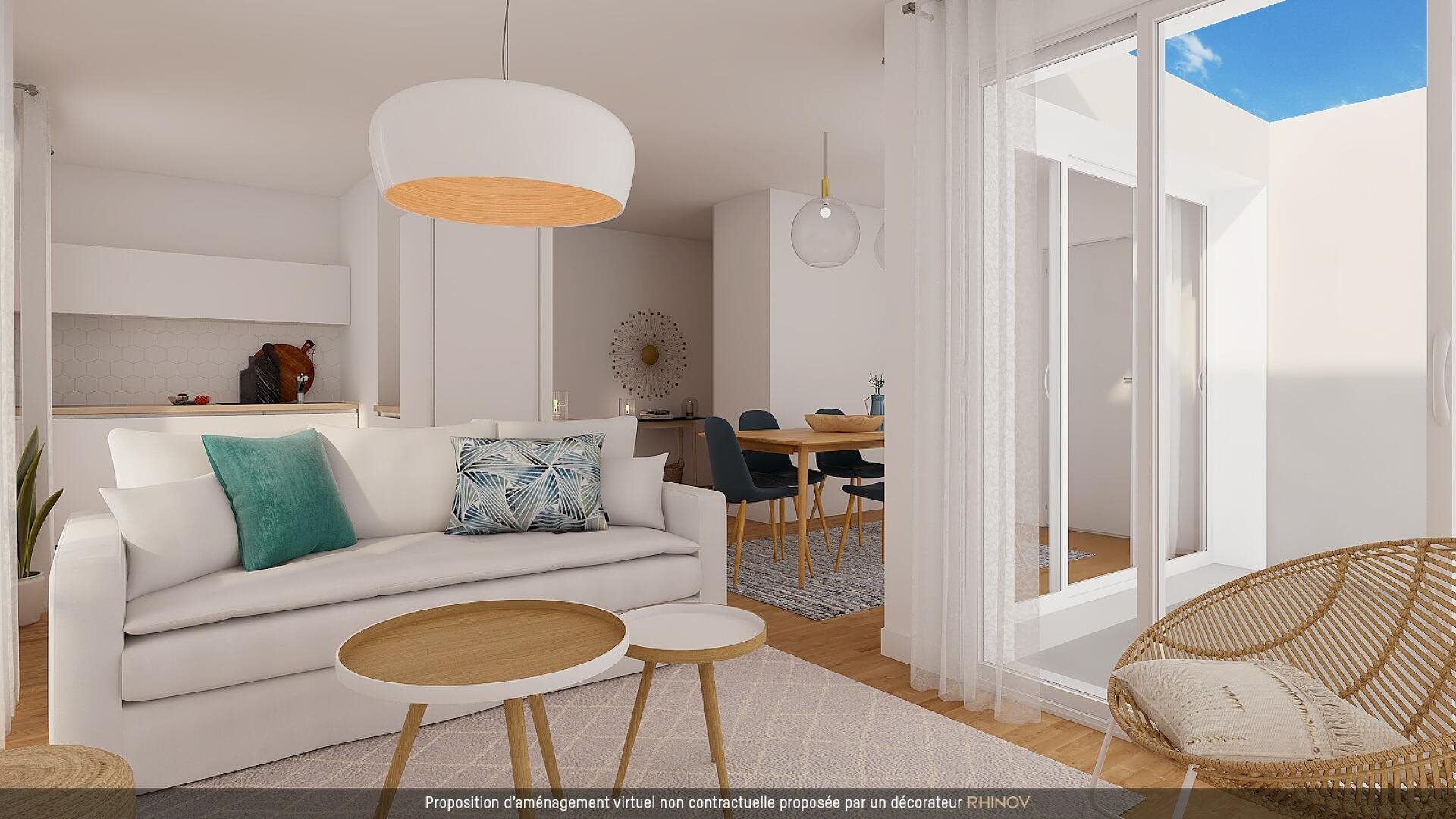 Appartement à louer, 80m², Chessy