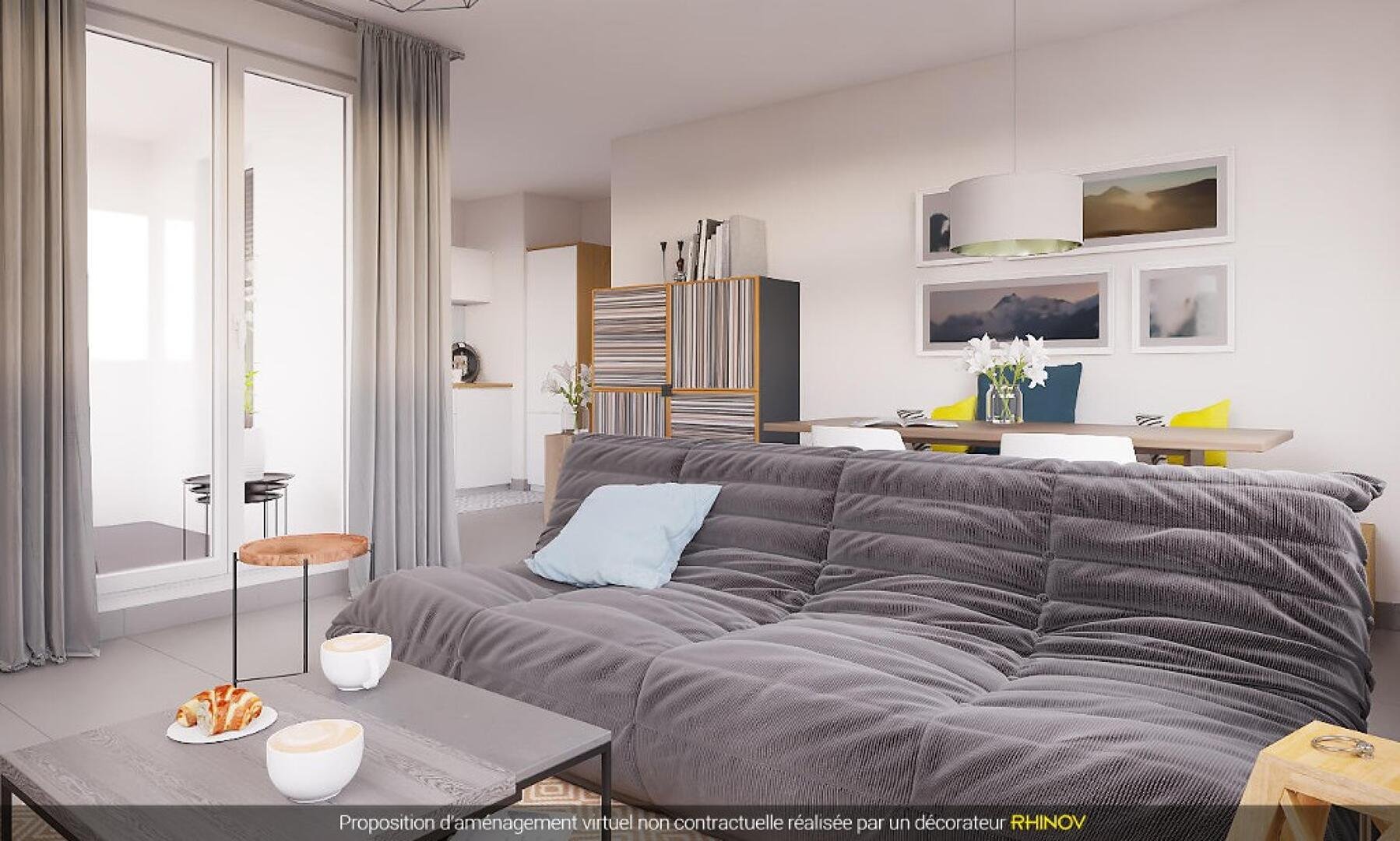 Appartement à louer, 59m², Massy