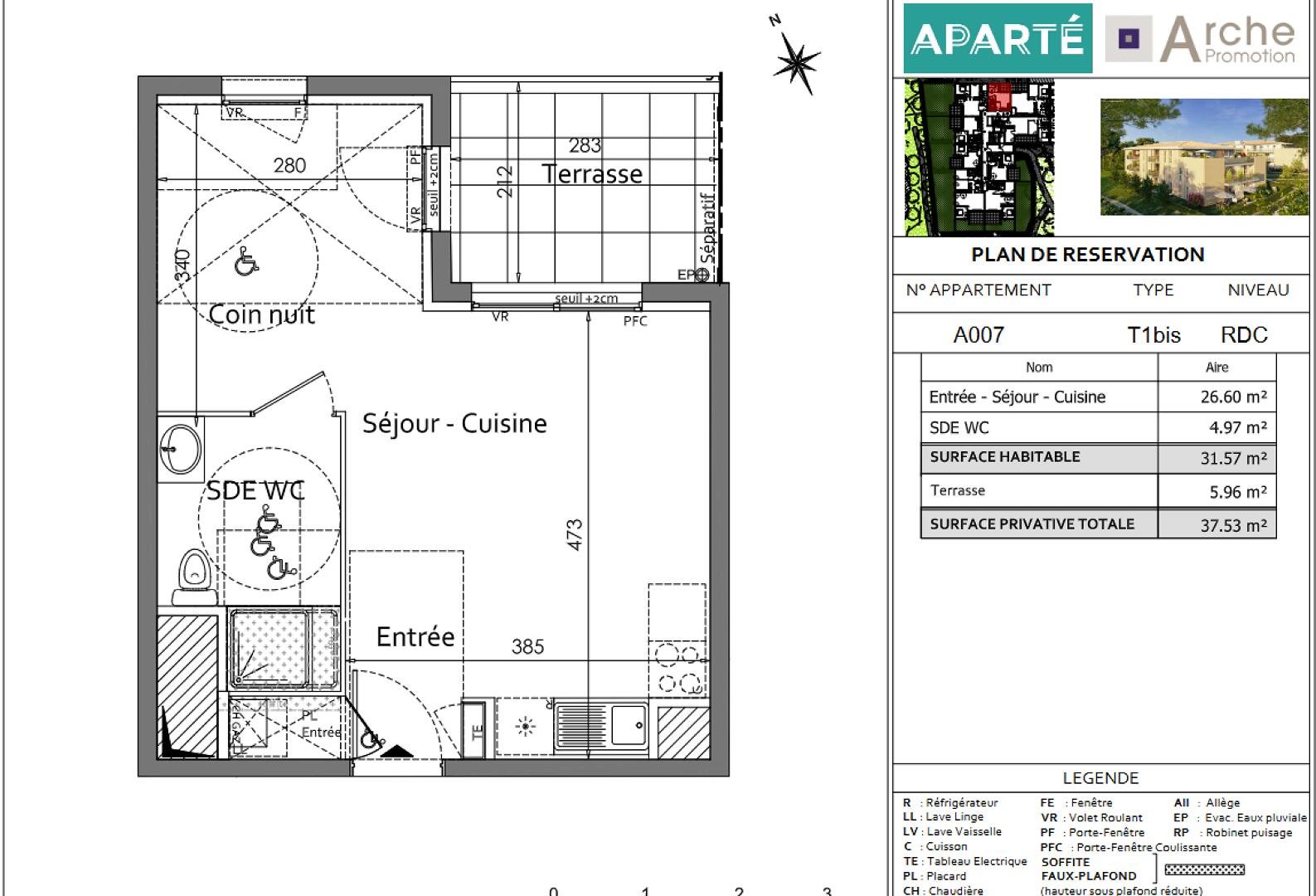 Appartement à louer, 31m², Six-Fours-les-Plages
