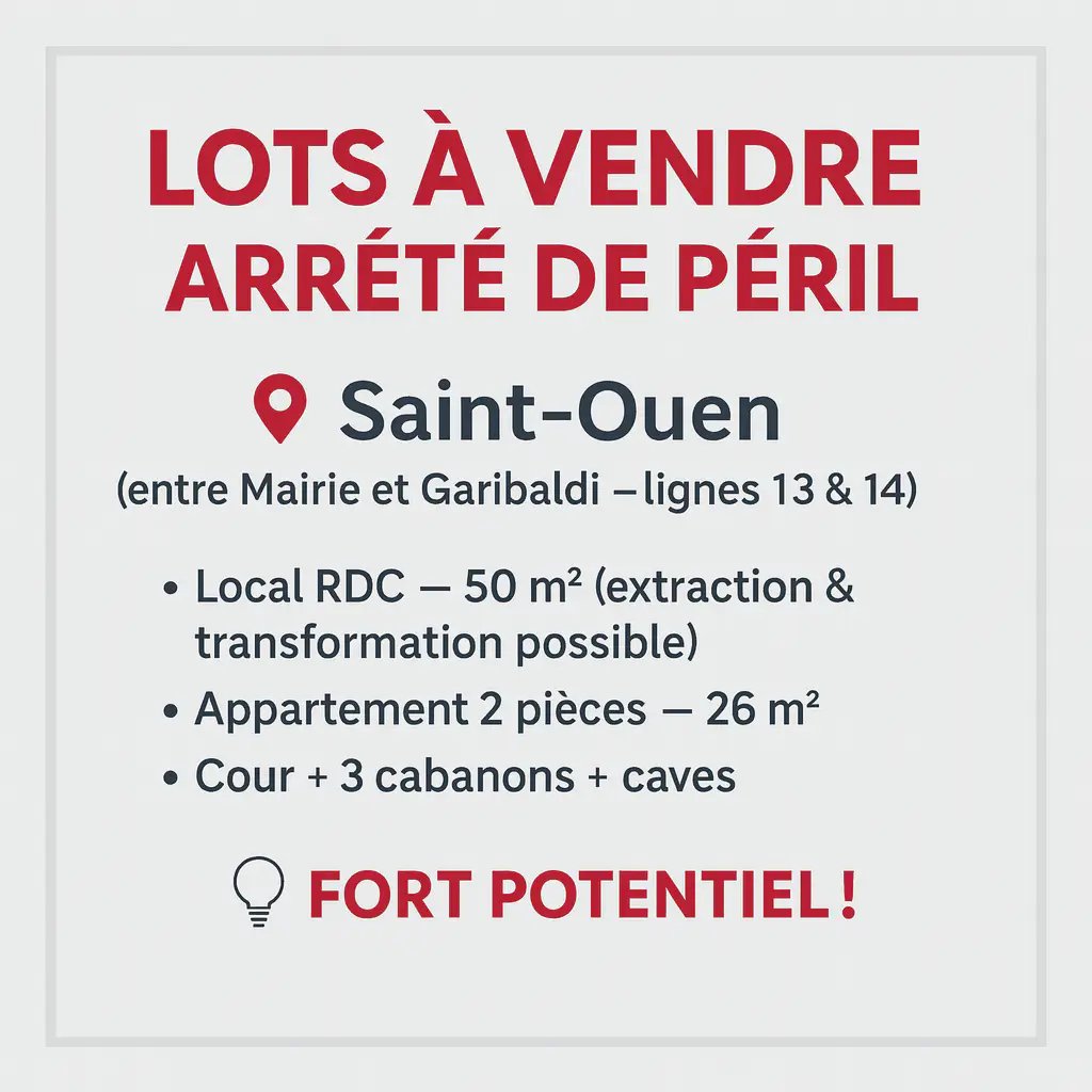 Appartement à vendre, 76m², Saint-Ouen-sur-Seine
