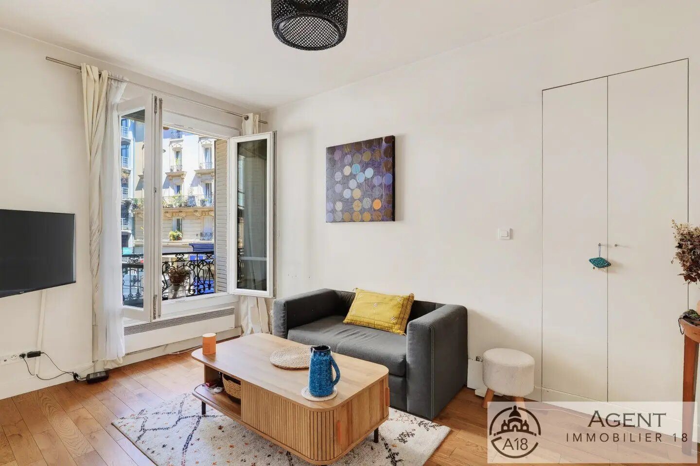 Appartement à vendre, 27m², Paris 18ème