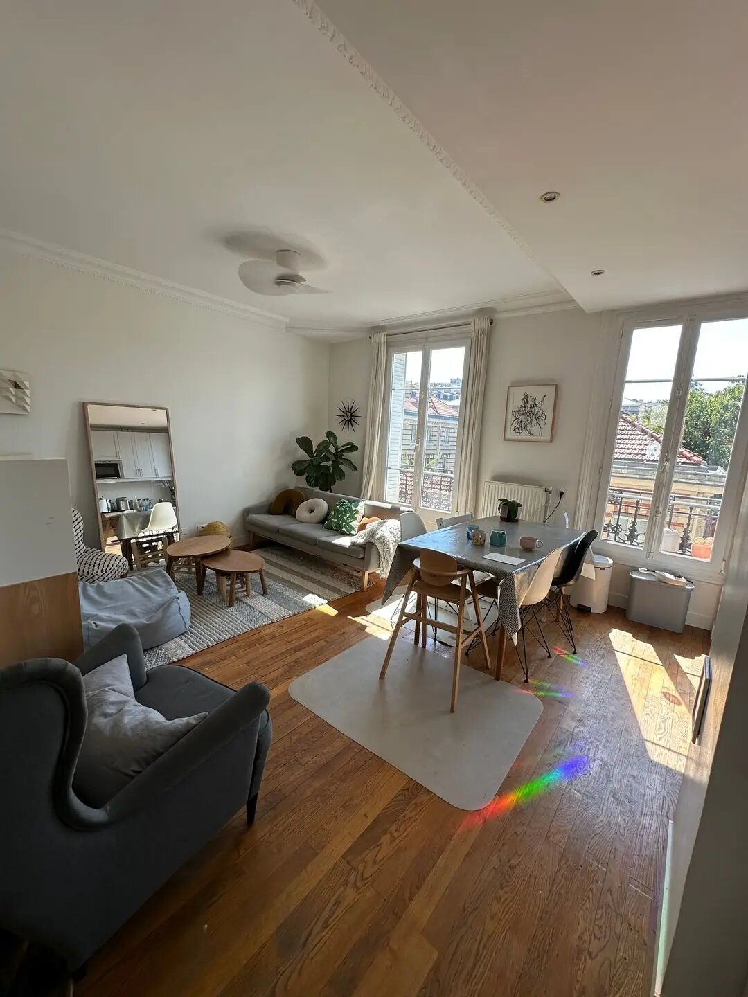Appartement à louer, 55m², Paris 18ème