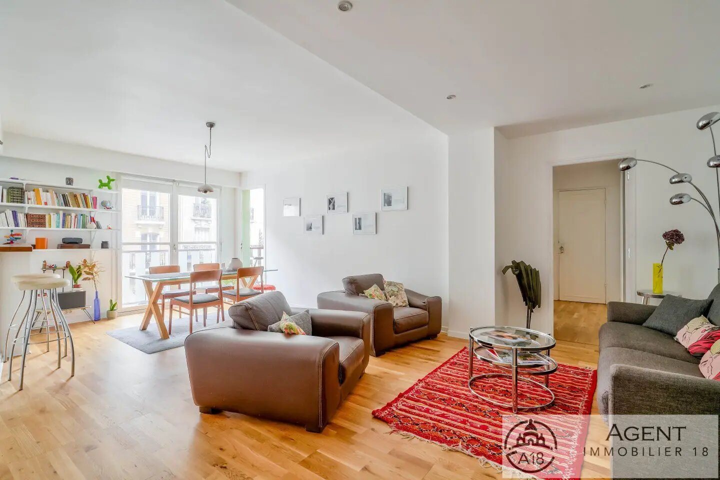 Appartement à vendre, 81m², Paris 18ème