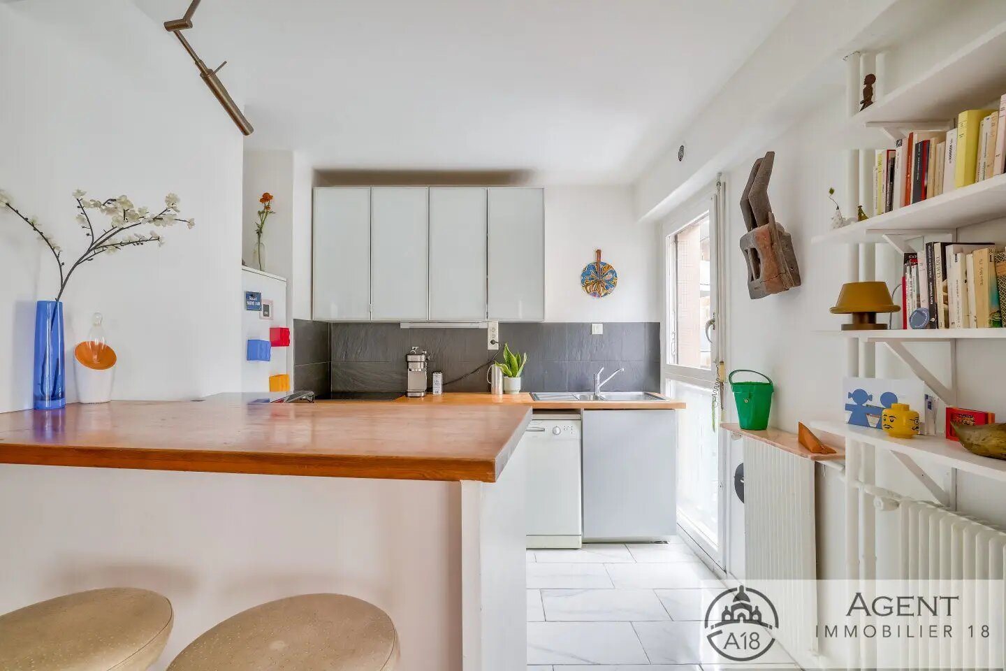 Appartement à vendre, 81m², Paris 18ème