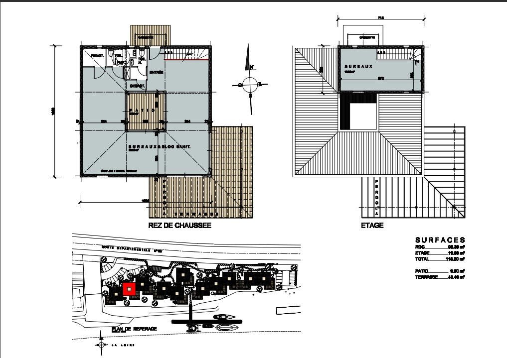 Maison à louer, 118m², Saint-Herblain