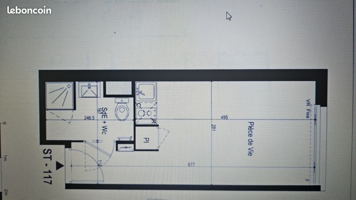 Appartement à vendre, 20m², Rennes