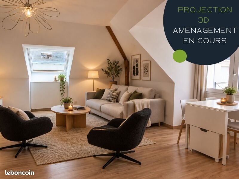 Appartement à louer, 39m², Orléans