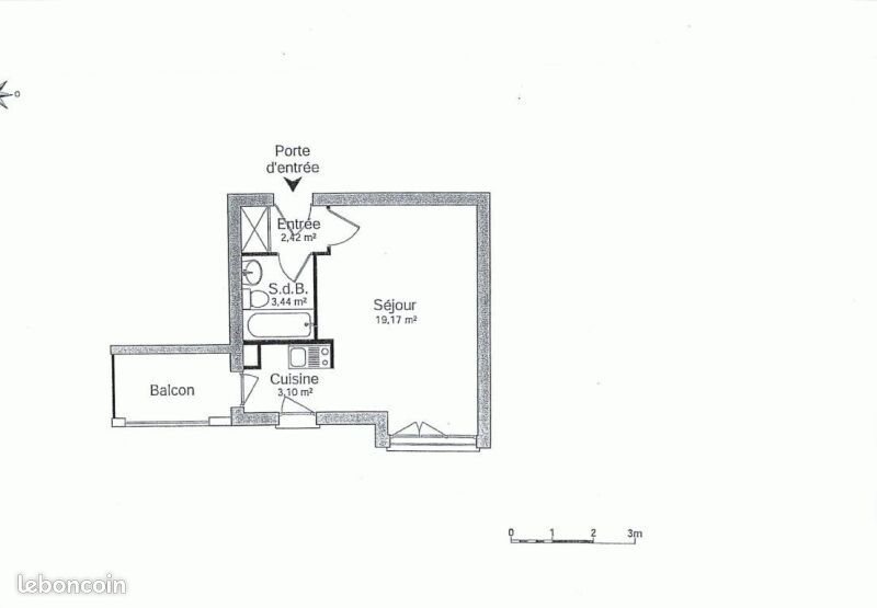 Appartement à louer, 28m², Orléans