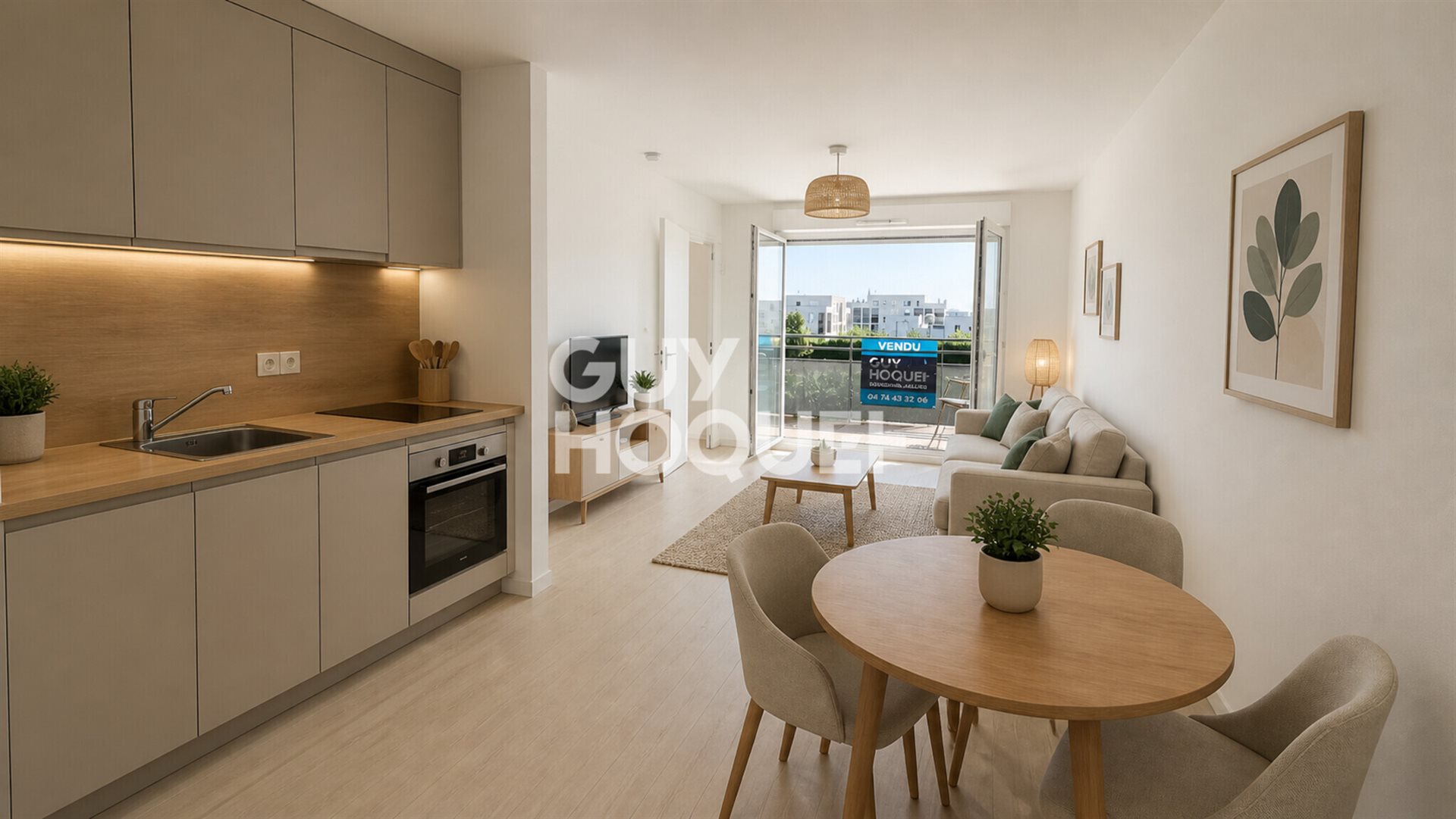 Appartement à vendre, 41m², L'Isle-d'Abeau