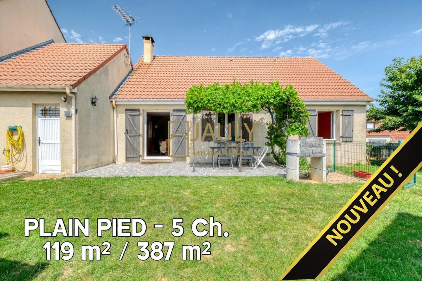 Maison à vendre, 101m², Trilport