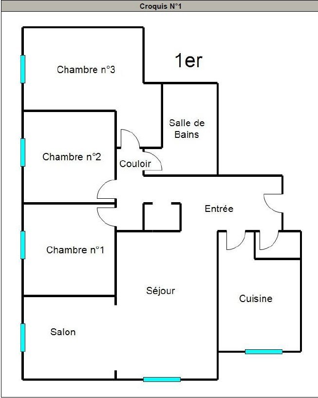 Appartement à vendre, 90m², Châtellerault