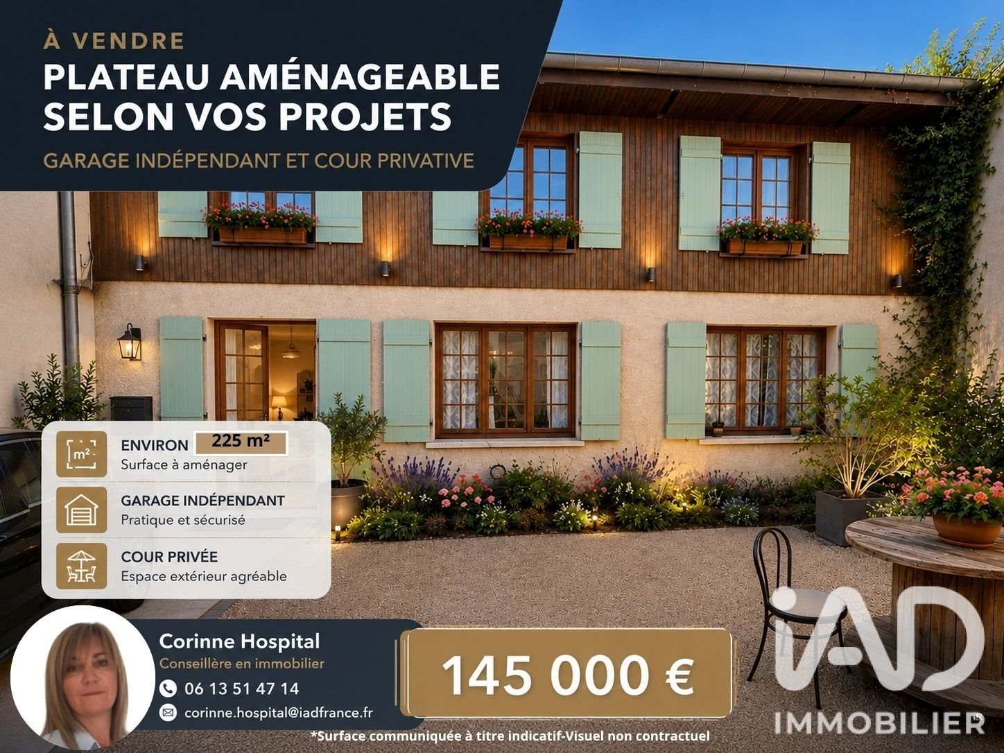 Maison à vendre, 200m², Chambéon