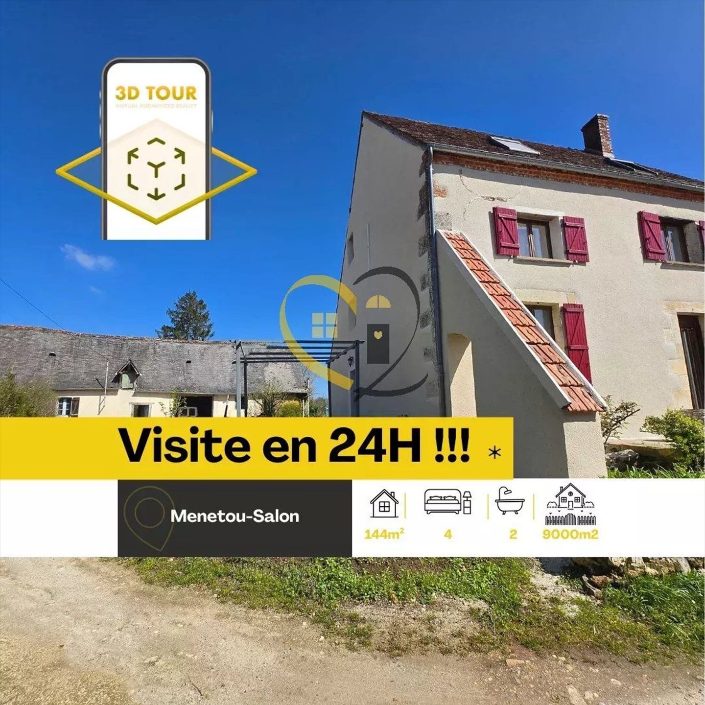 Maison à vendre, 144m², Menetou-Salon