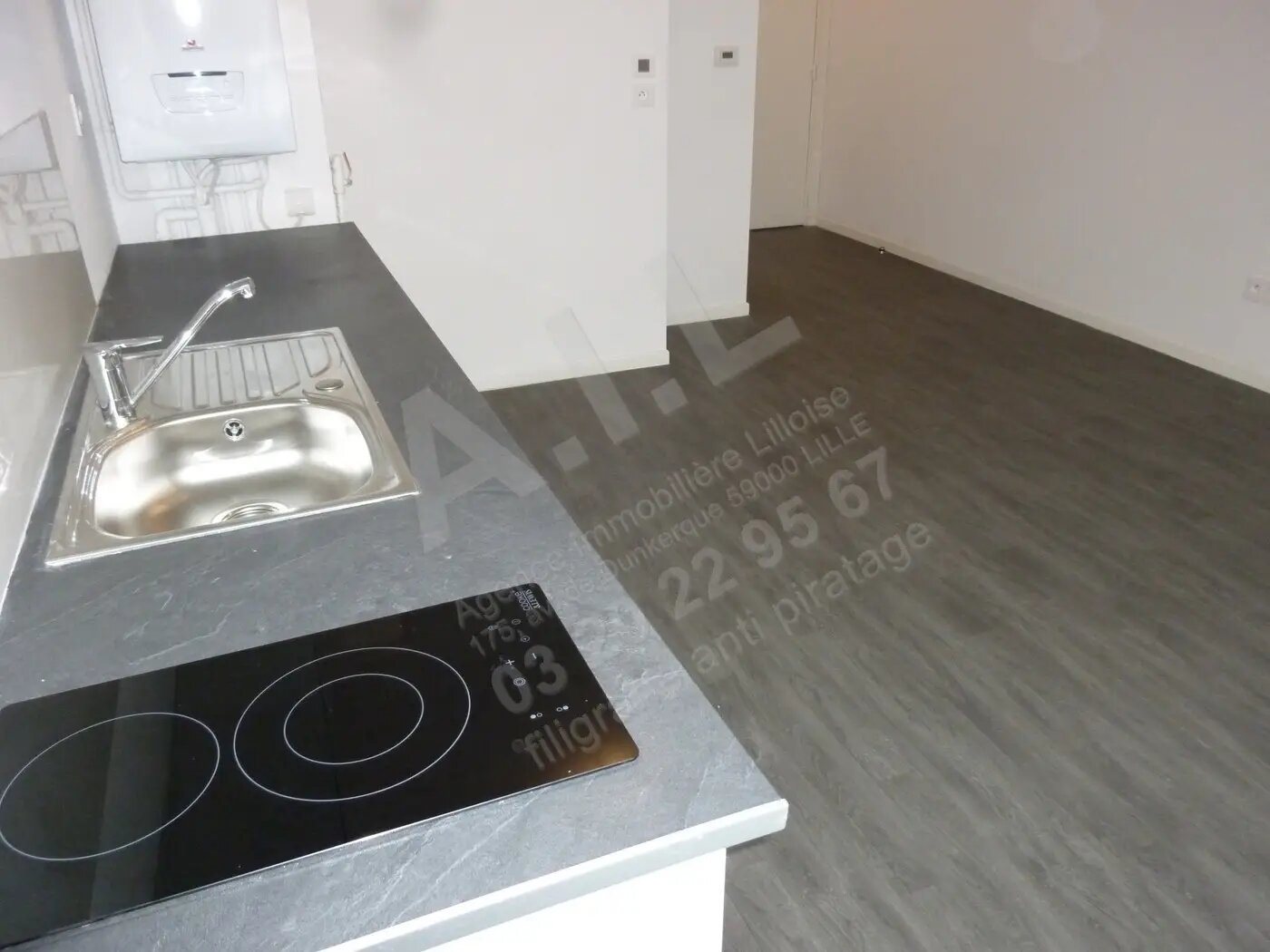 Appartement à louer, 25m², Lille