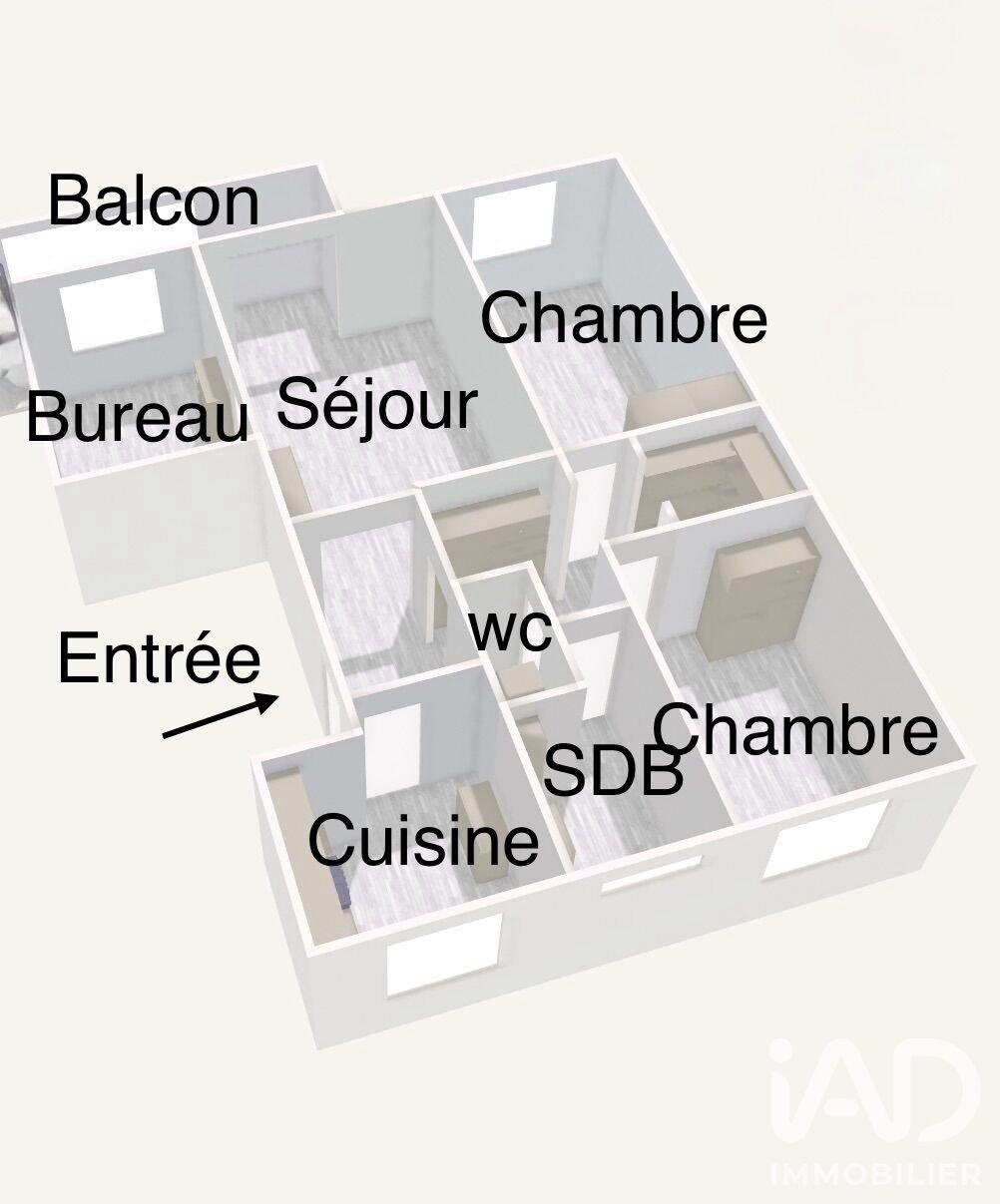 Appartement à vendre, 77m², Saint-Maur-des-Fossés
