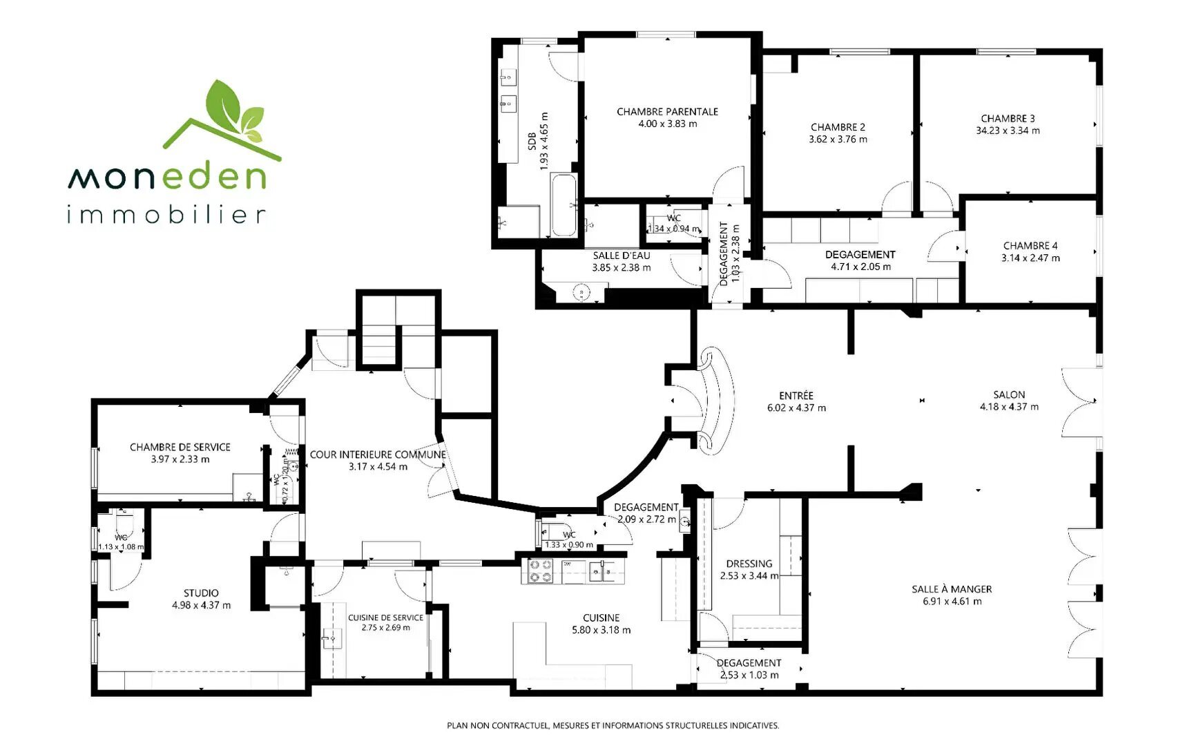 Appartement à vendre, 250m², Neuilly-sur-Seine