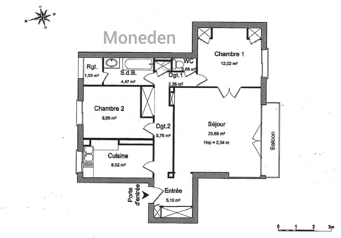 Appartement à vendre, 75m², Neuilly-sur-Seine