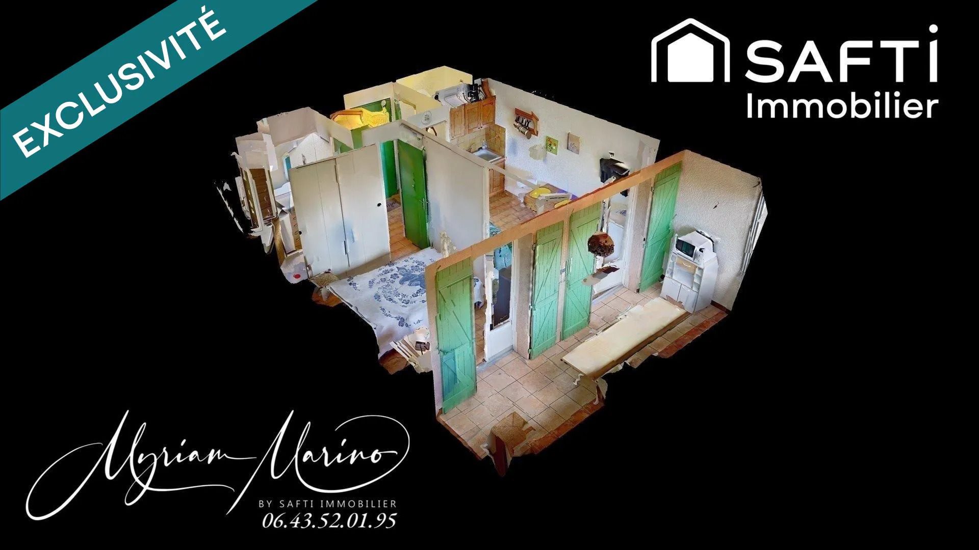 Appartement à vendre, 23m², Fréjus