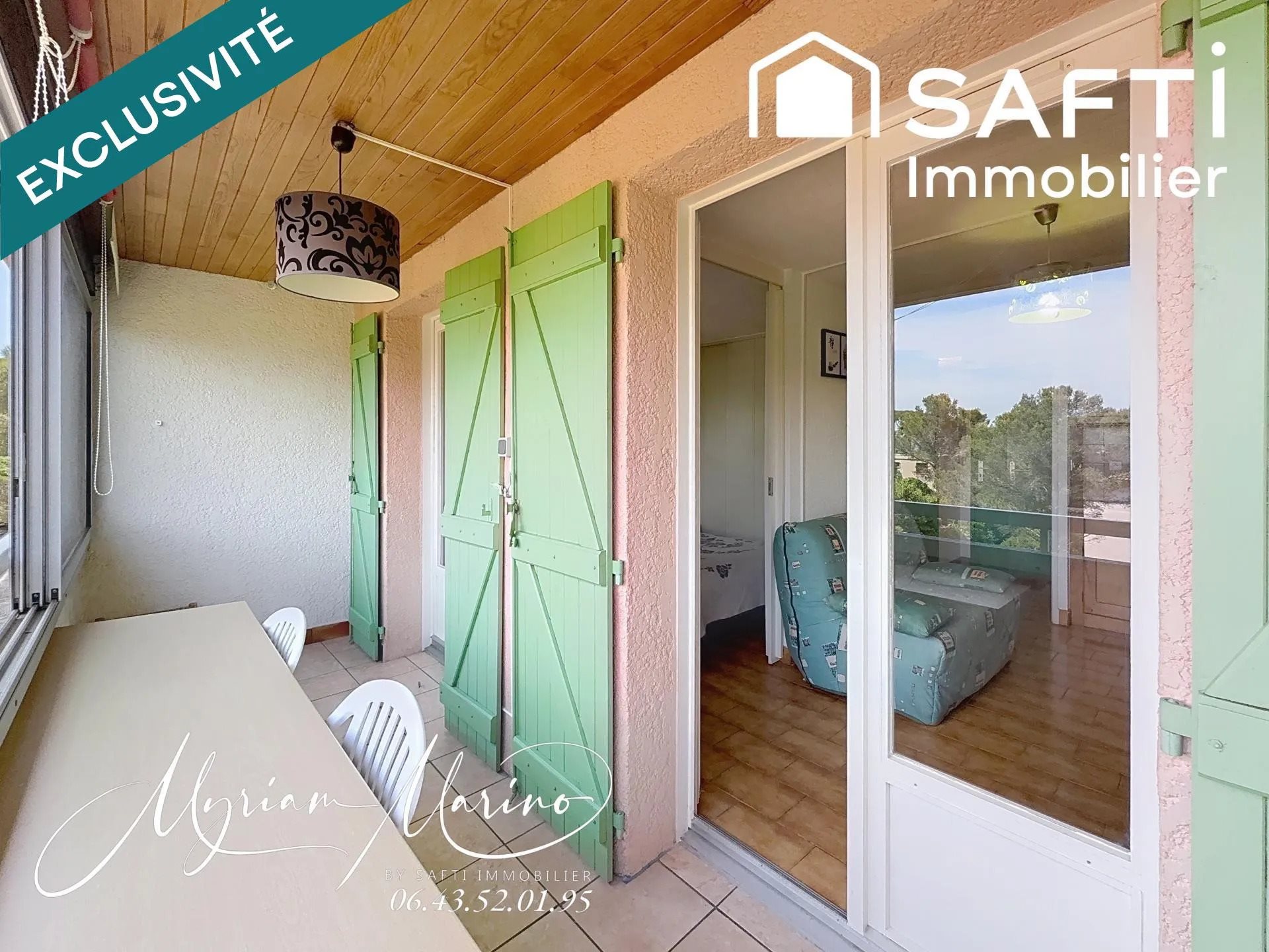 Appartement à vendre, 23m², Fréjus
