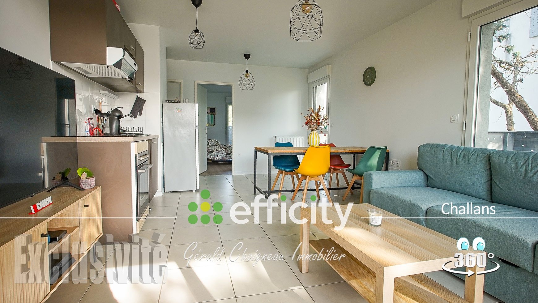 Appartement à vendre, 62m², Challans