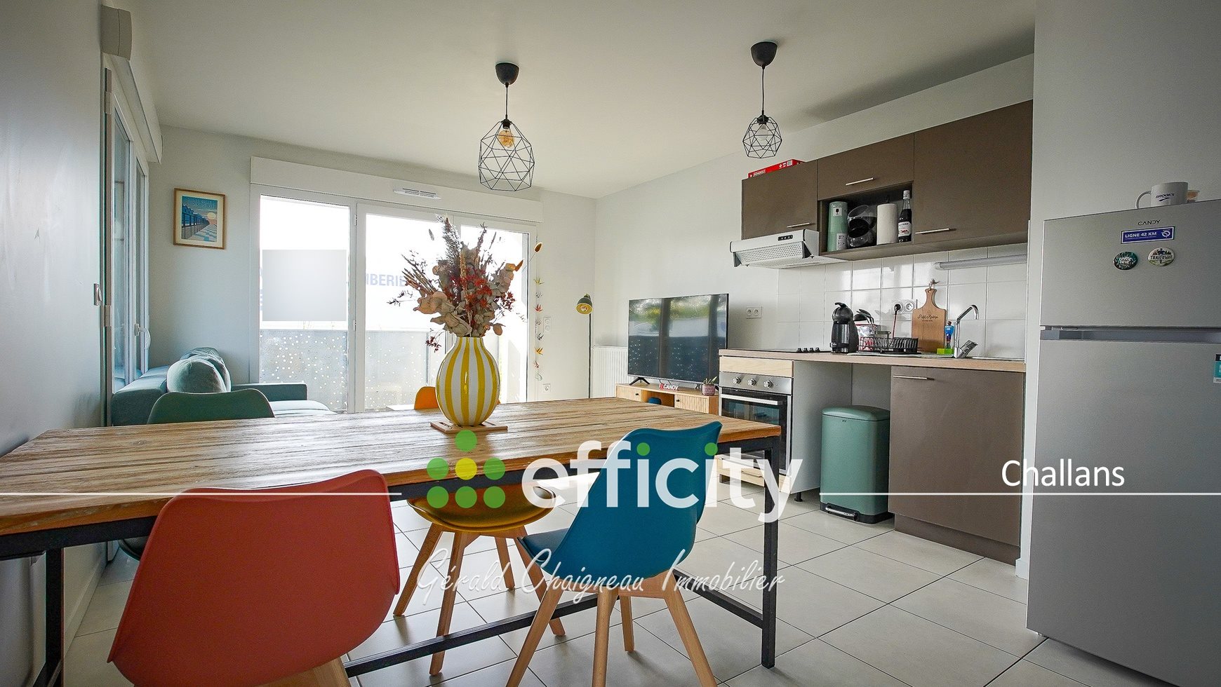 Appartement à vendre, 62m², Challans