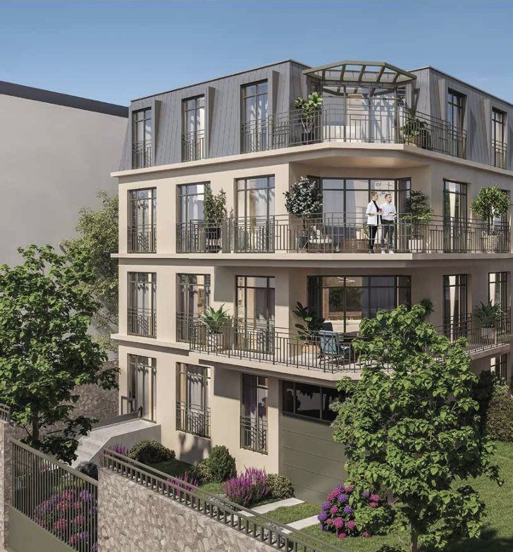Appartement à vendre, 74m², Saint-Cloud