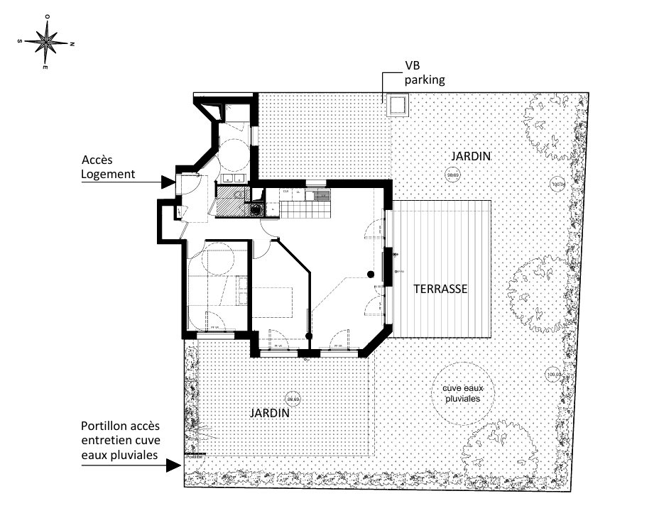 Appartement à vendre, 73m², Saint-Cloud