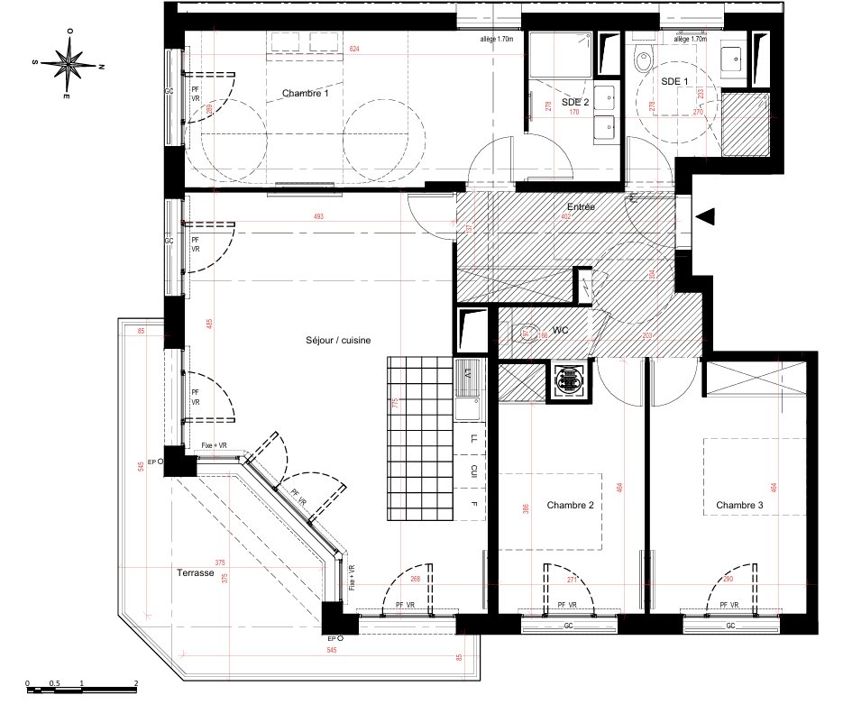 Appartement à vendre, 100m², Saint-Cloud