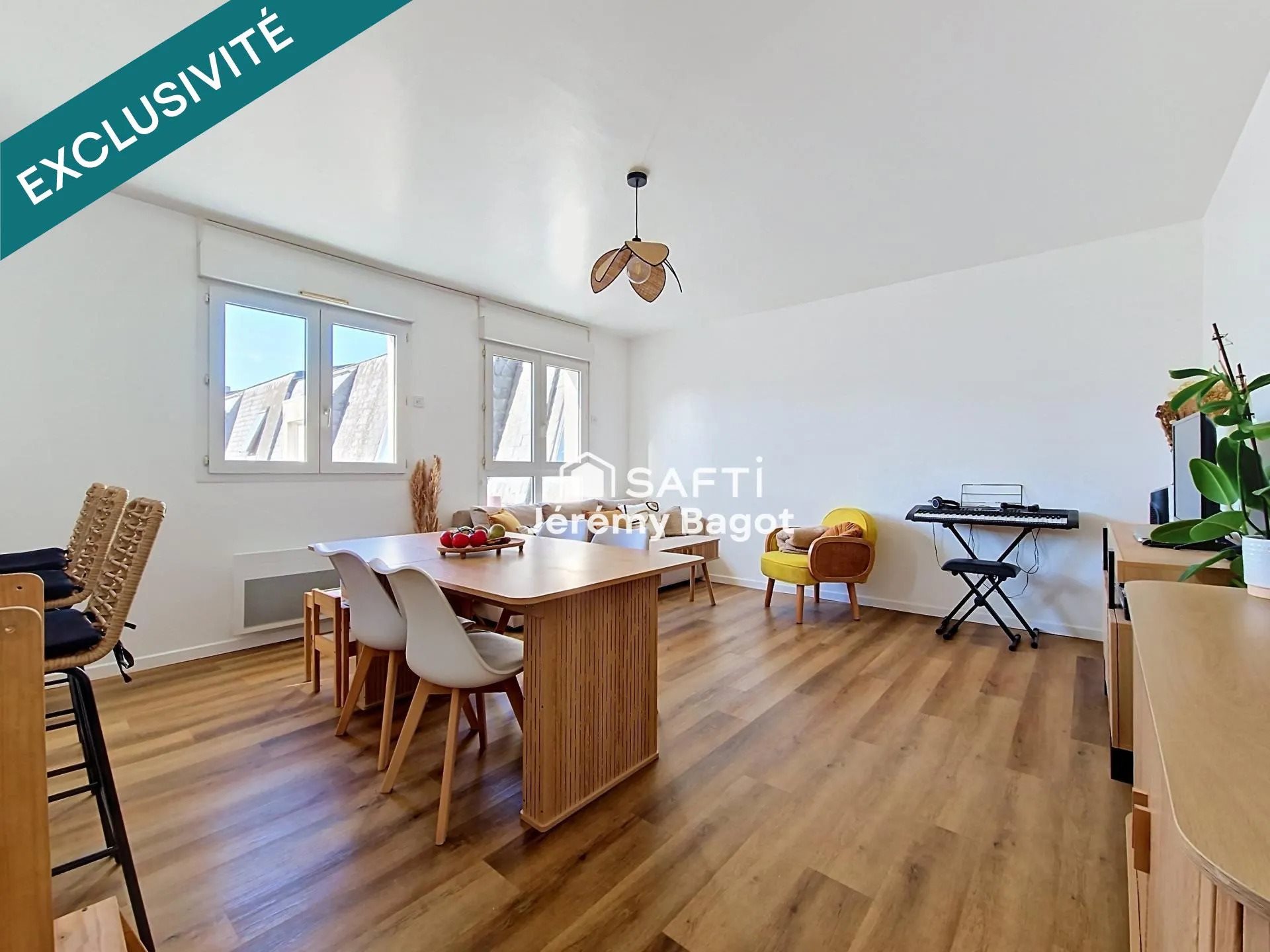 Appartement à vendre, 66m², Tours
