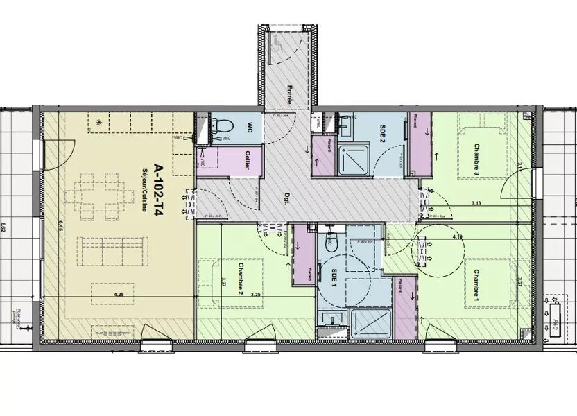 Appartement à vendre, 87m², Narbonne