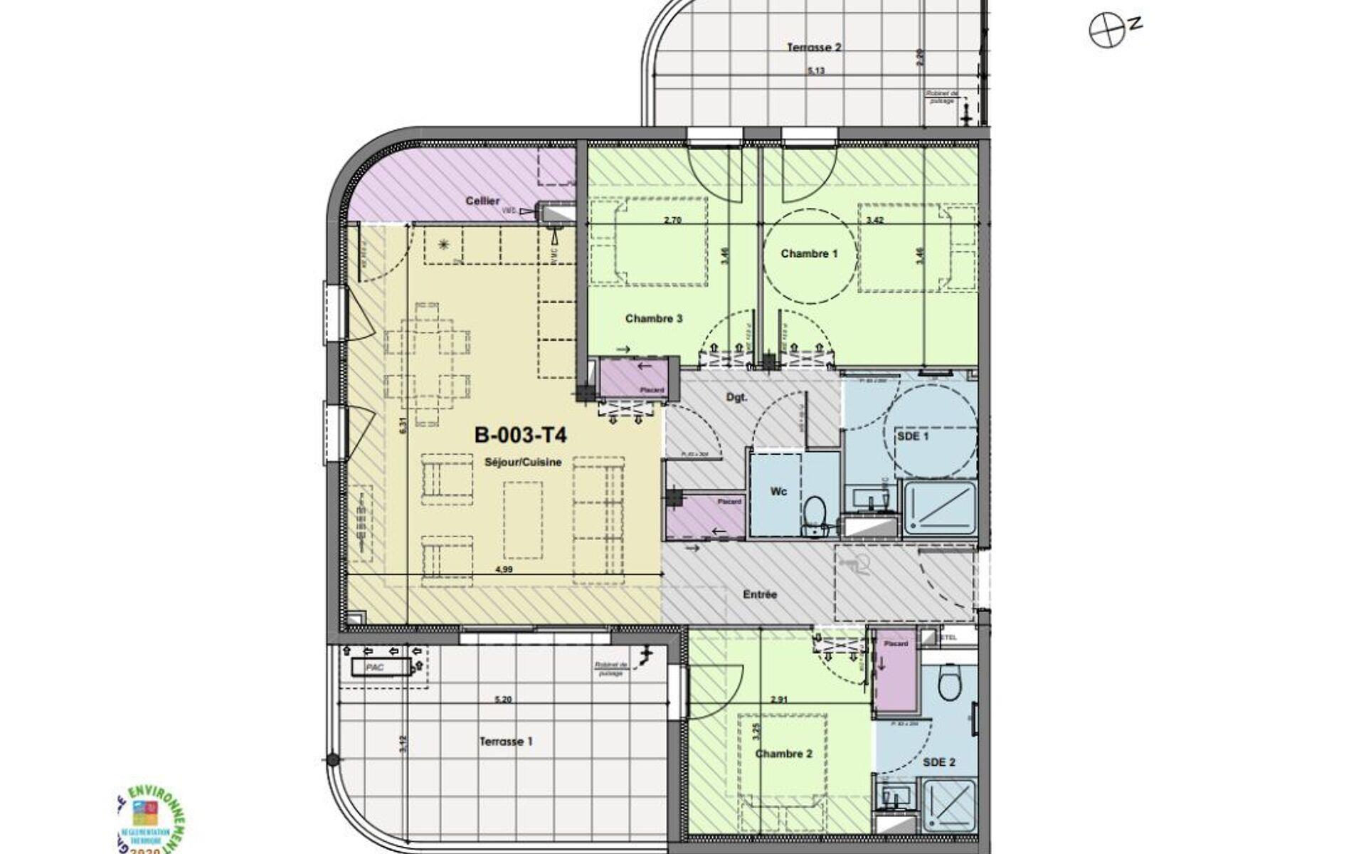 Appartement à vendre, 85m², Narbonne