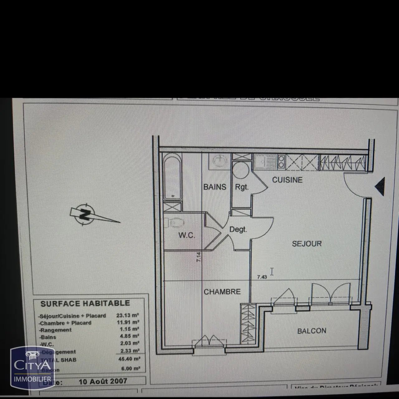 Appartement à vendre, 61m², Danjoutin