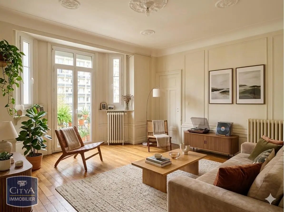 Appartement à louer, 77m², Tours