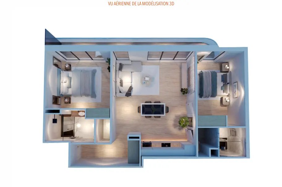 Appartement à vendre, 63m², Merlimont