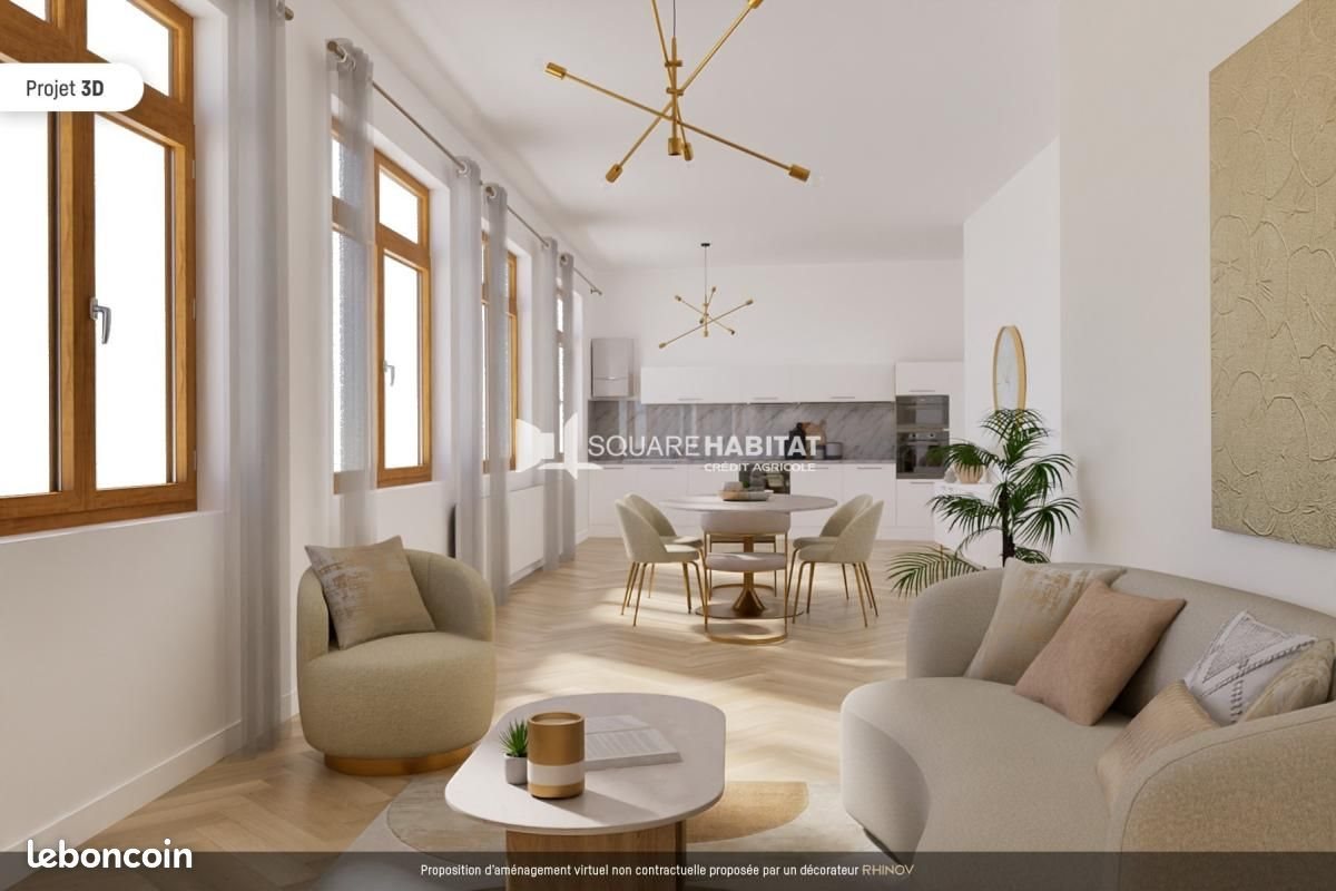 Appartement à vendre, 52m², Lille