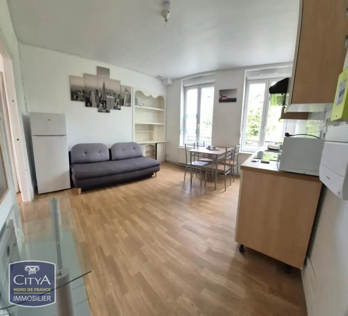 Appartement à louer, 33m², Maubeuge