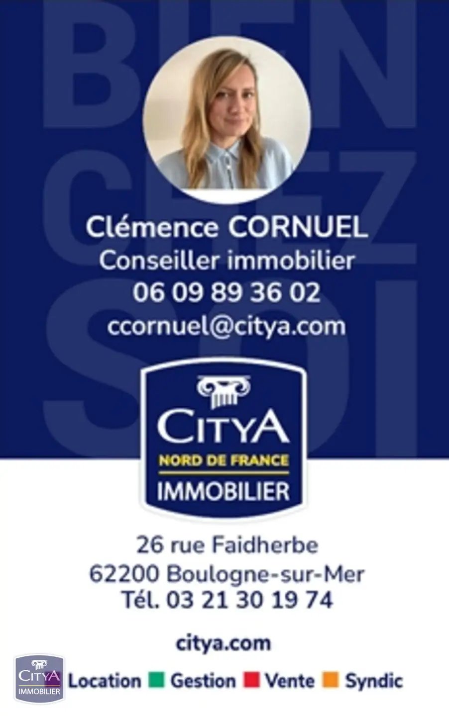 Appartement à vendre, 63m², Boulogne-sur-Mer